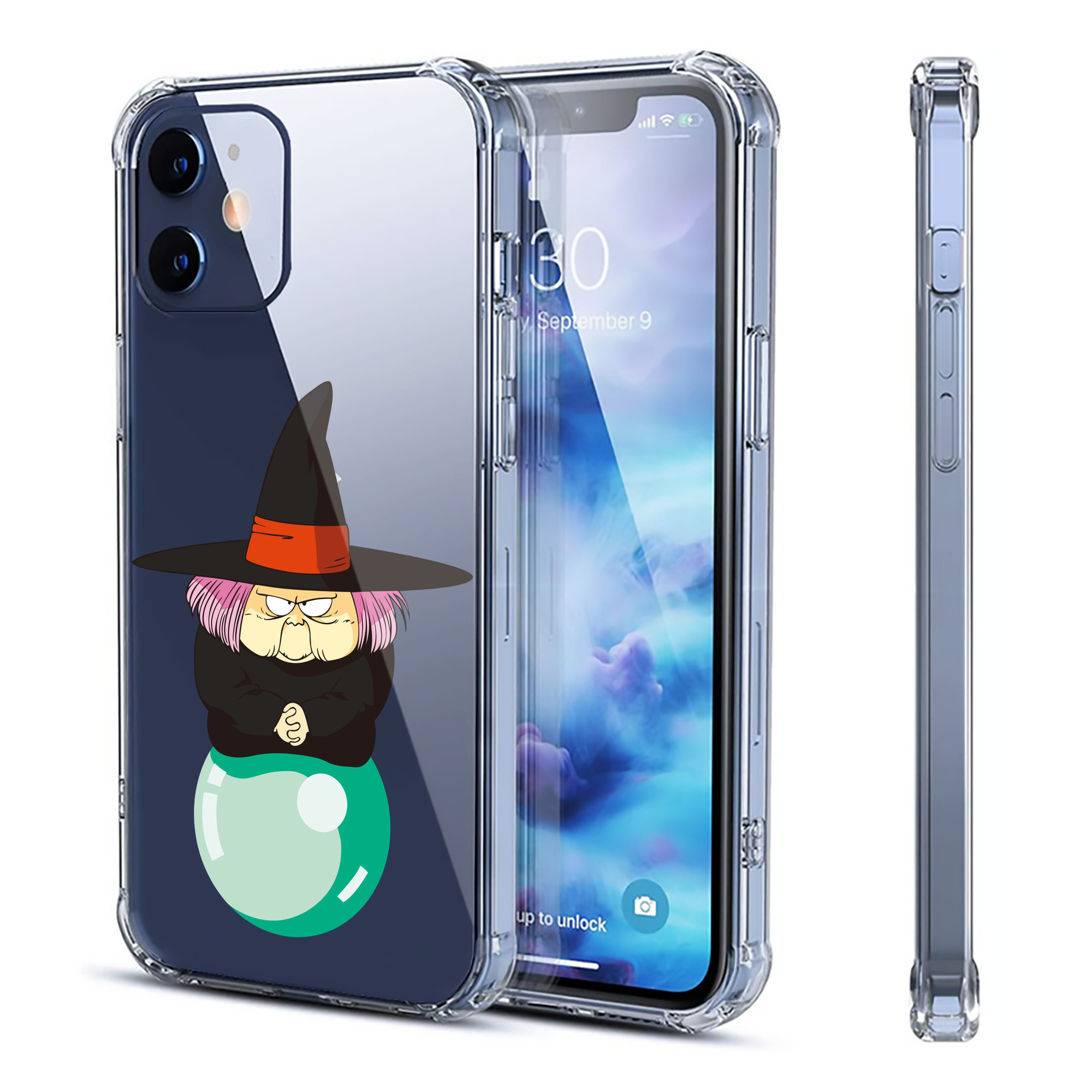 （画像用） ドラゴンボール DRAGON BALL 【iPhone 12シリーズ対応】透明スマホケース（クリアソフトケース）
